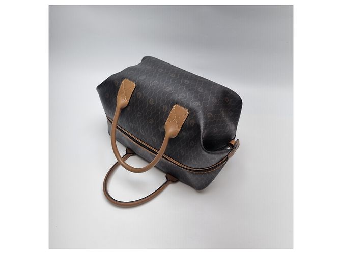 Dior Borsa Boston Honeycomb Tote (Borsa da golf premium, Borsa da viaggio) Marrone - vista 13