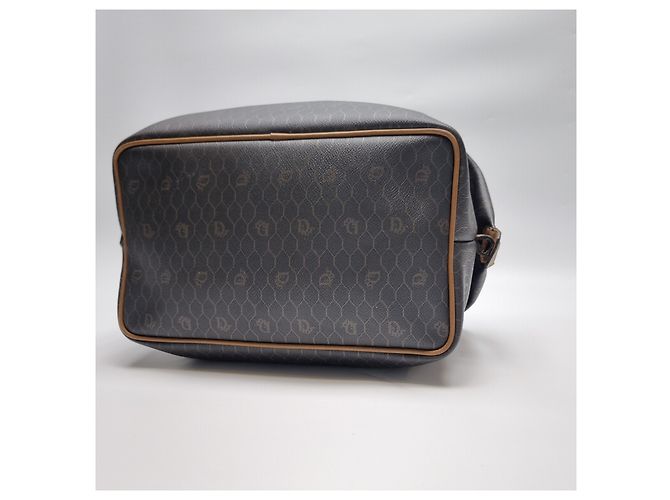 Dior Borsa Boston Honeycomb Tote (Borsa da golf premium, Borsa da viaggio) Marrone - vista 18