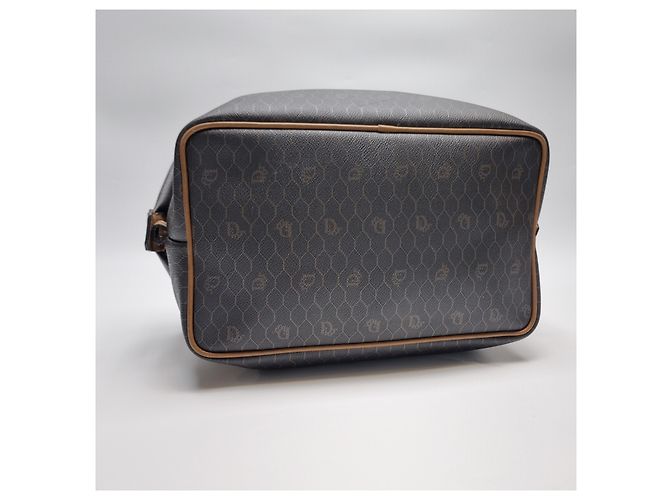 Dior Borsa Boston Honeycomb Tote (Borsa da golf premium, Borsa da viaggio) Marrone - vista 19