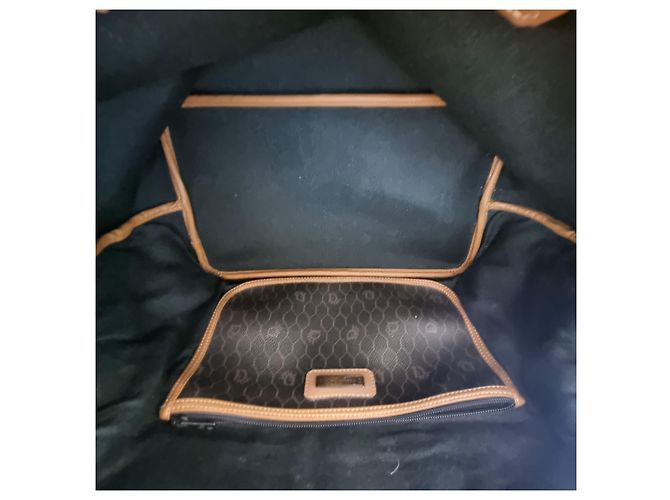 Dior Borsa Boston Honeycomb Tote (Borsa da golf premium, Borsa da viaggio) Marrone - vista 20