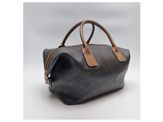 Dior Borsa Boston Honeycomb Tote (Borsa da golf premium, Borsa da viaggio) Marrone - vista 5