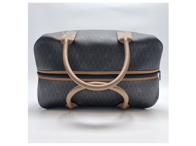 Dior Borsa Boston Honeycomb Tote (Borsa da golf premium, Borsa da viaggio) Marrone - vista 6