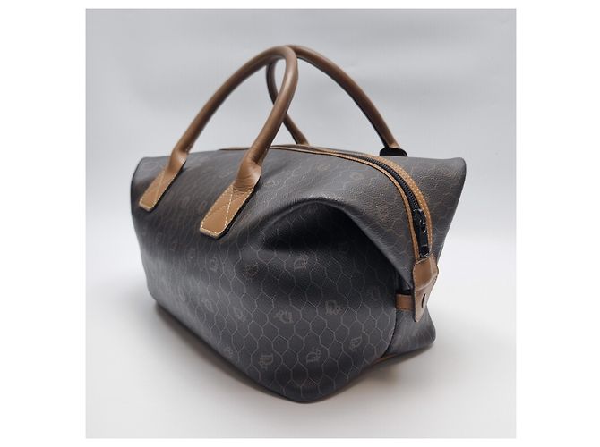 Dior Borsa Boston Honeycomb Tote (Borsa da golf premium, Borsa da viaggio) Marrone - vista 7
