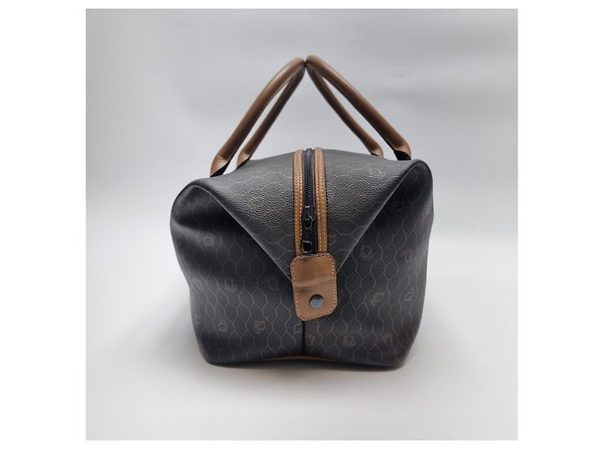 Dior Borsa Boston Honeycomb Tote (Borsa da golf premium, Borsa da viaggio) Marrone - vista 8