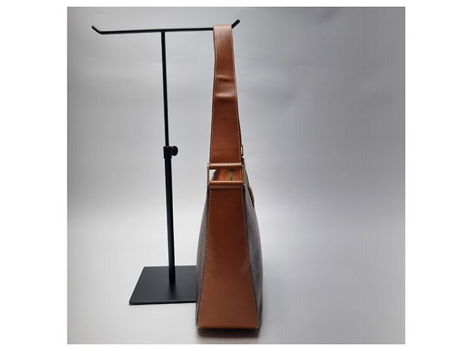 Céline Triomphe Macadam Schultertasche Braun - Ansicht 8