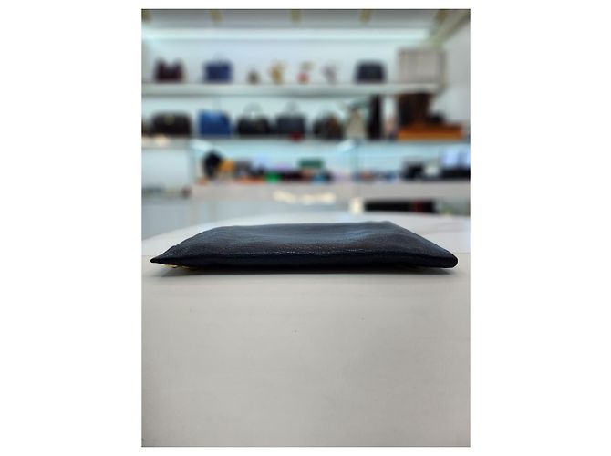 Balenciaga Clutch in metallo classico Blu - vista 15