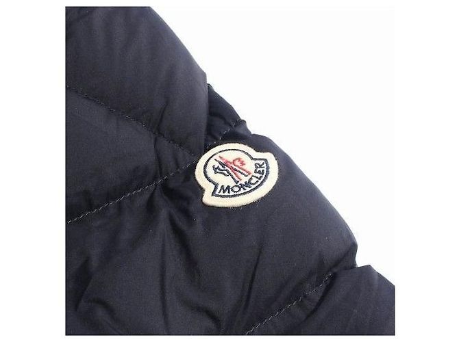Moncler Giacca con cappuccio Cluny Down Blu Navy - vista 6