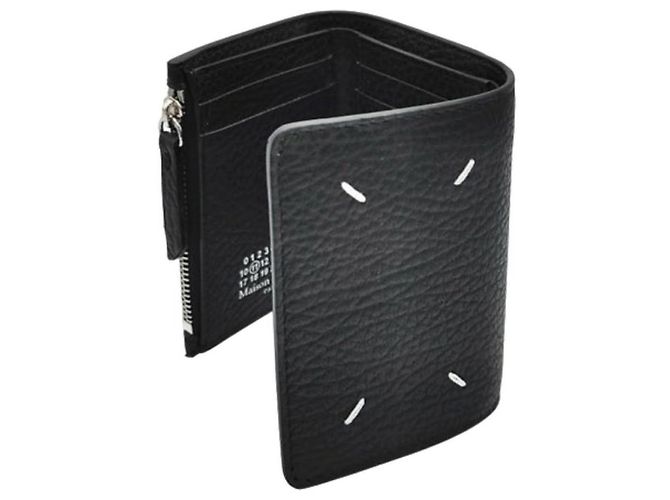Maison Martin Margiela Stitched Wallet Black - view 9