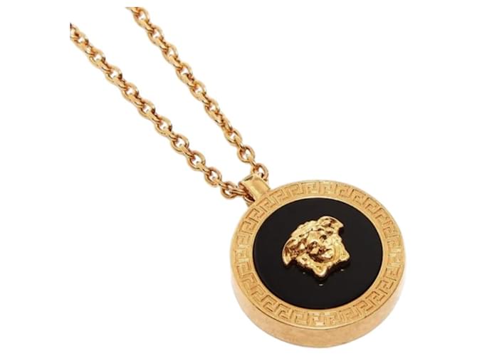 Versace Collana Pendente Medusa Nera Nero - vista 3