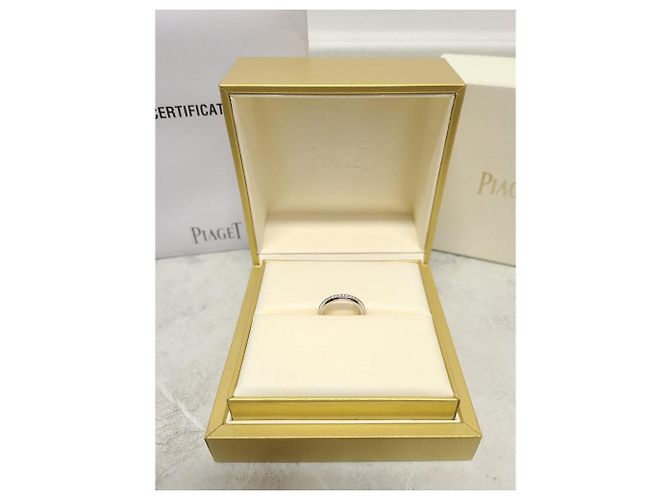 Piaget Besitzring aus Weißgold mit Diamanten Silber - Ansicht 5