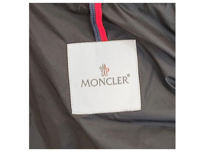 Moncler Gepolsterter Pullover Giannaloro Horn Camo Schwarz - Ansicht 7
