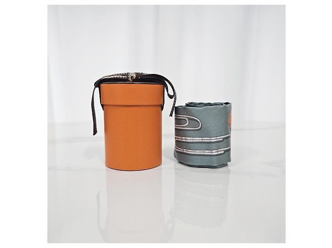 Hermès Twilly-Seidenschal für Damen in der Tasche - Ansicht 11