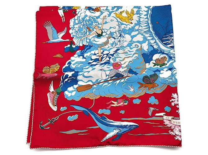 Hermès Pañuelo de seda Multicolor - vista 3