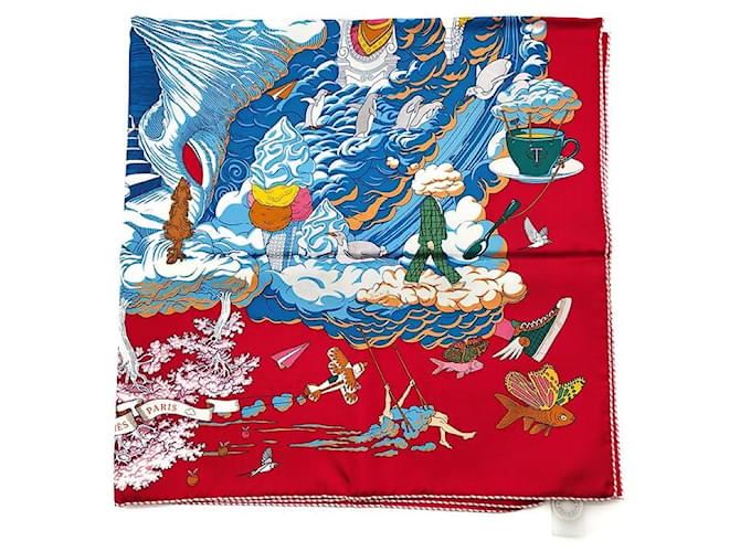 Hermès Pañuelo de seda Multicolor - vista 4