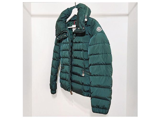 Moncler Jaqueta acolchoada com plumas Azul - vista 2