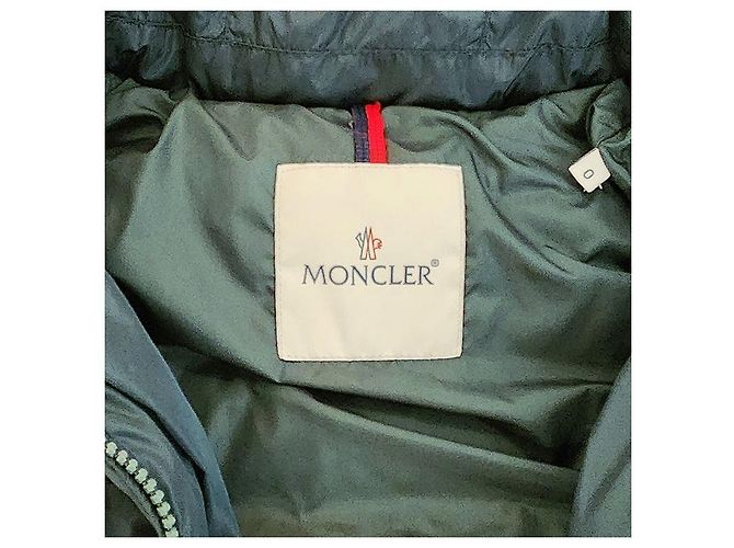 Moncler Jaqueta acolchoada com plumas Azul - vista 7