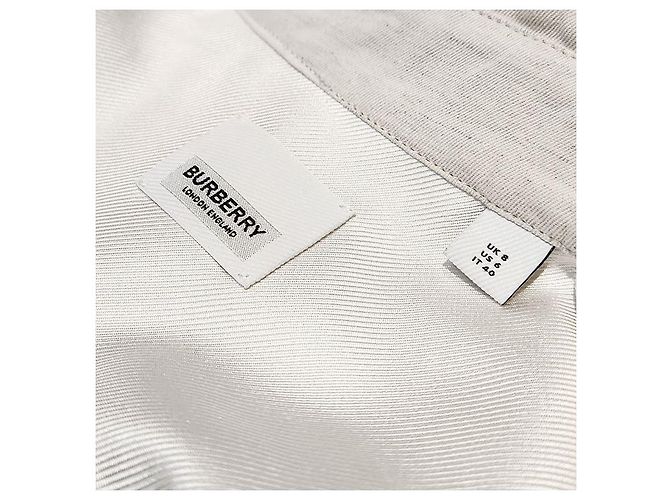 Burberry Leinenjacke Silber - Ansicht 6