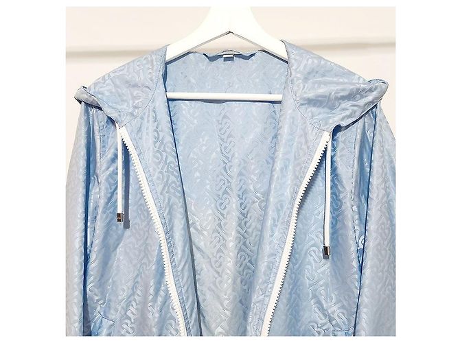 Windbreaker-Jacke mit TB-Logo von Burberry Blau - Ansicht 4