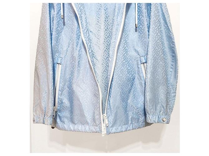 Windbreaker-Jacke mit TB-Logo von Burberry Blau - Ansicht 5