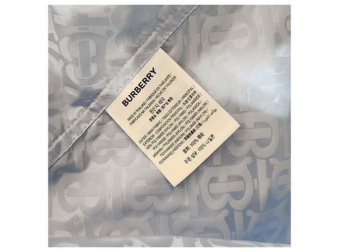 Windbreaker-Jacke mit TB-Logo von Burberry Blau - Ansicht 8