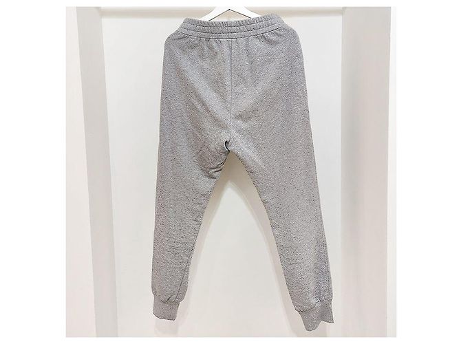 Prada Triangle Logo Sweatpants Silvery - view 3