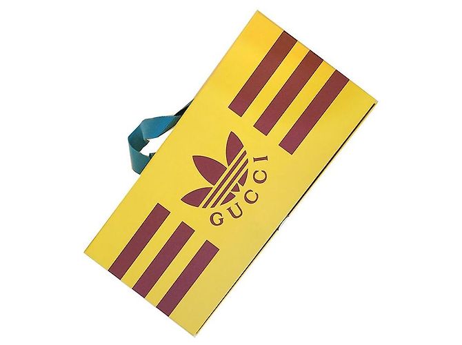 Gucci Adidas T-Shirt mit kurzen Ärmeln Schwarz - Ansicht 8
