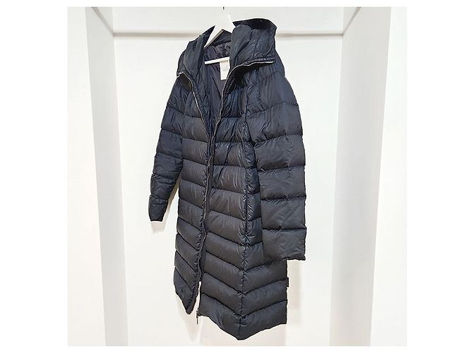 Moncler Chaqueta larga de plumón Negro - vista 2