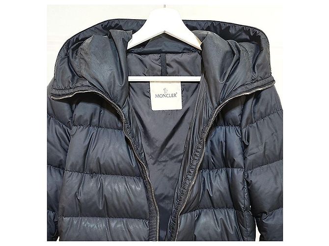 Moncler Chaqueta larga de plumón Negro - vista 4