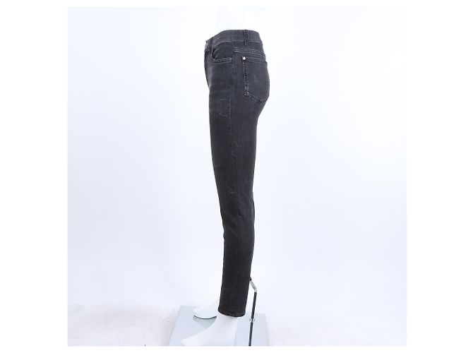 Pantalones de denim Chanel Negro - vista 2