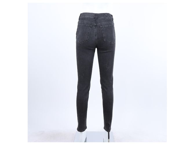 Pantalones de denim Chanel Negro - vista 3