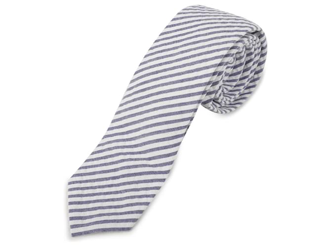 Thom Browne Cravatta Classica Blu - vista 3