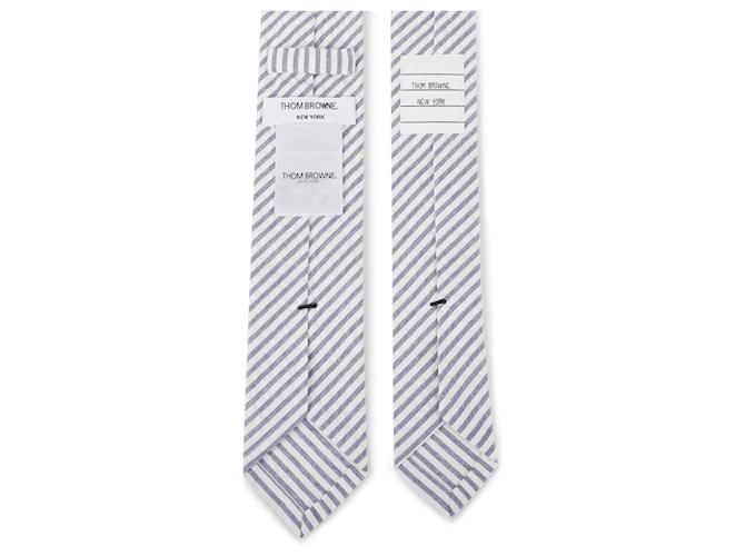 Thom Browne Cravatta Classica Blu - vista 4