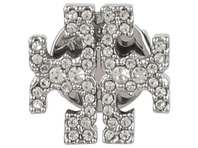 Tory Burch Orecchini Kira Pavé Argento - vista 7