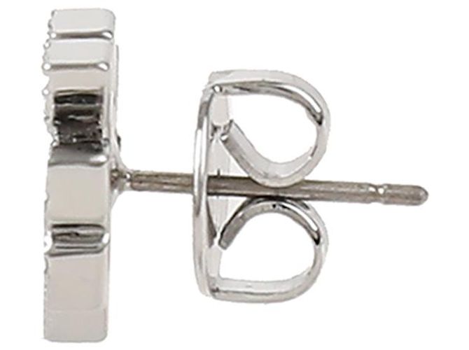 Tory Burch Orecchini Kira Pavé Argento - vista 8
