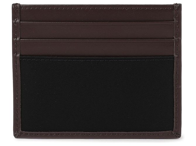 Prada Triangle Logo Card Case Black - view 5