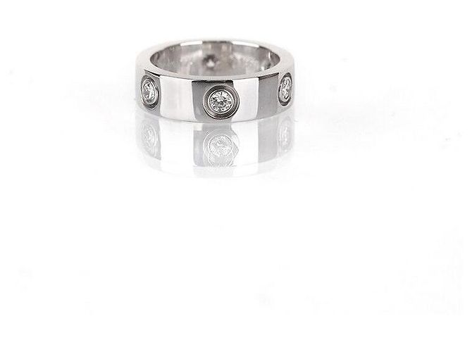 Love Cartier Liebesring Weißgold Diamant Größe - Ansicht 4