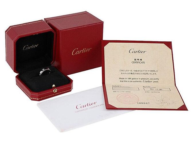 Love Cartier Liebesring Weißgold Diamant Größe - Ansicht 6