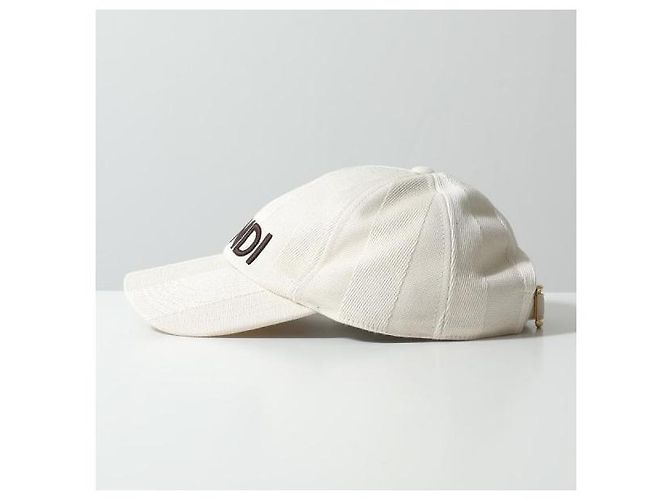 Fendi Gorra de béisbol de lona Pequin - vista 4