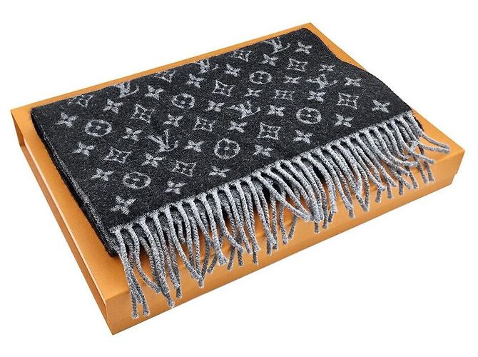 Louis Vuitton Verlaufsschal Braun - Ansicht 5