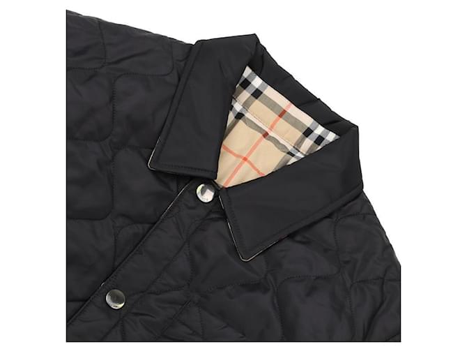 Burberry Wendbare gesteppte Nylon-Überhemd Schwarz - Ansicht 6