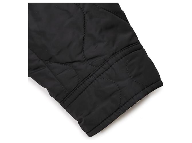 Burberry Wendbare gesteppte Nylon-Überhemd Schwarz - Ansicht 8
