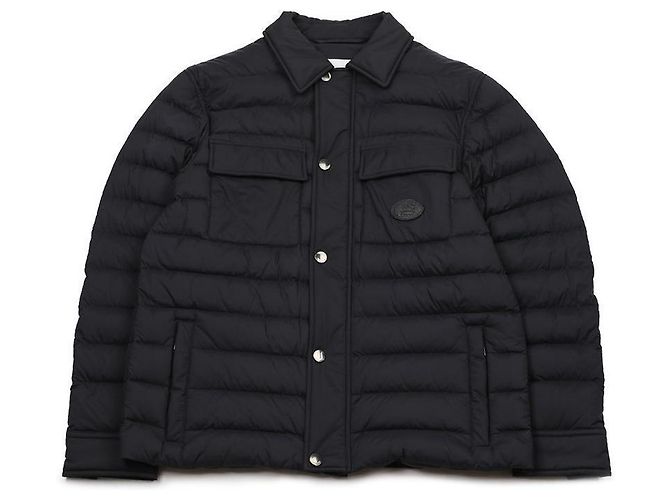 Burberry Camisa overshirt acolchoada de nylon Preto - vista 3