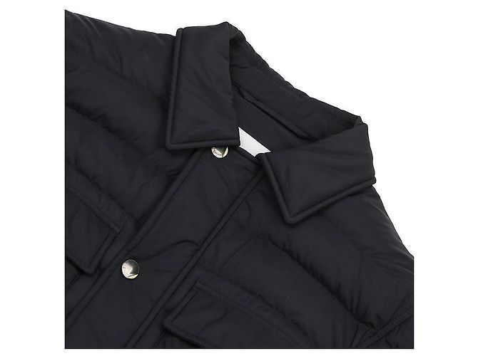 Burberry Camisa overshirt acolchoada de nylon Preto - vista 6