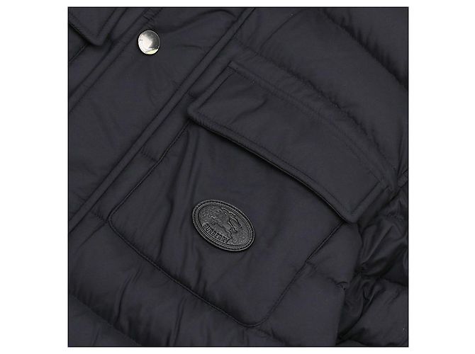 Burberry Camisa overshirt acolchoada de nylon Preto - vista 9