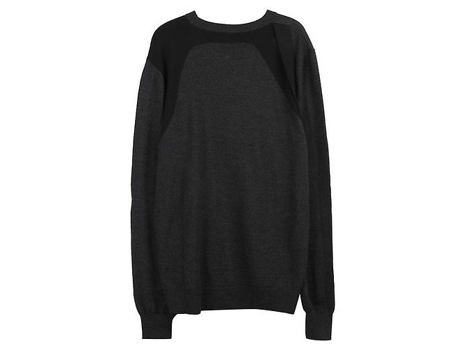 Alexander Mcqueen Pull en intarsia Marron - vue 4