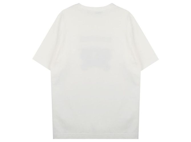 Burberry Baumwoll-T-Shirt Weiß - Ansicht 4