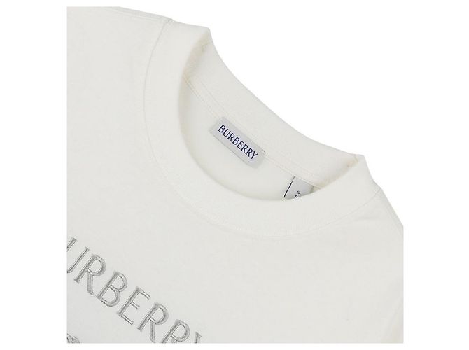 Burberry Baumwoll-T-Shirt Weiß - Ansicht 5