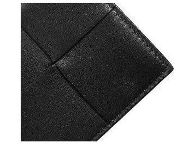 Bottega Veneta Tarjetero Intreccio Negro - vista 4