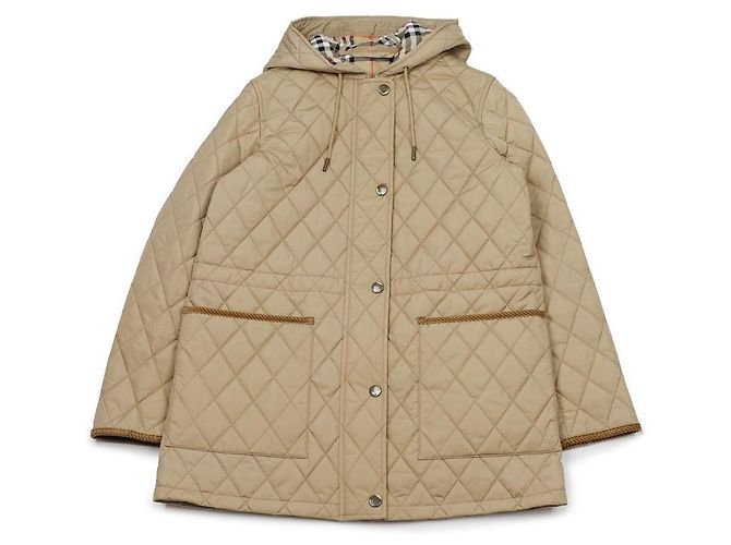 Burberry Gesteppte Nylon-Parka Braun - Ansicht 3
