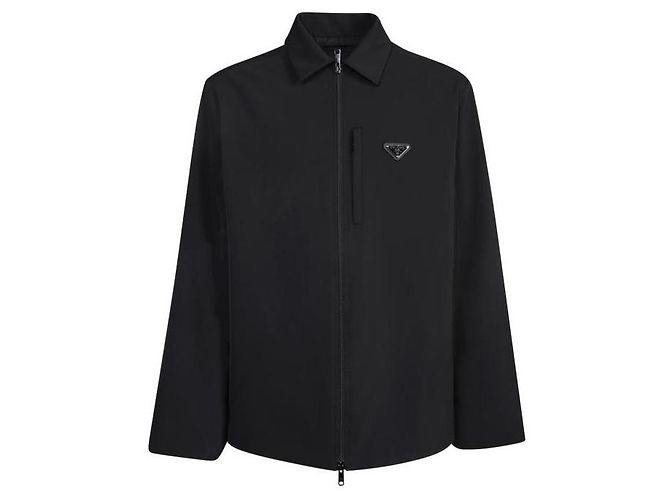 Prada Chemise en polyester Noir - vue 4